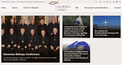 Desktop Screenshot of en.katoliska-cerkev.si